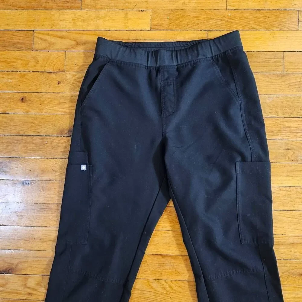 Figs Mens Small Blue Axim Cargo Technical Scrub Pants